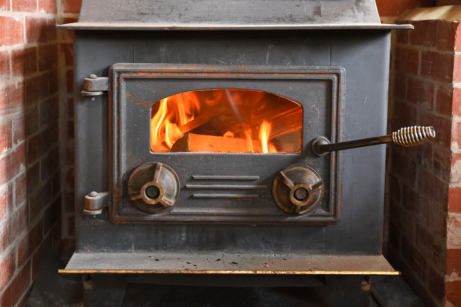 Wood stove installation by Frechette Chimney Sweeping Portsmouth, NH